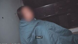 DEVIANTE - Homeless Dark Haired Confesses Before Deep Throat Oral Sex and Rough Hard Sex