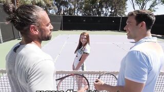 FACIALS4K Double Exploding Facials Given To Goddess Red Bj Mazy Myers