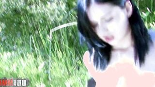 Angell Summers outdoors anal sex with the farmer