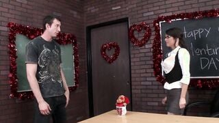 Shes Gonna Squirt - Wheres My Valentine sex tape starring Veronica Avluv and Jordan Ash