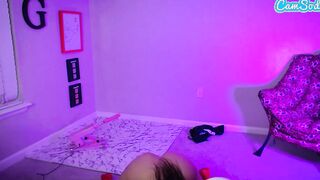 Camsoda - Big Titted Leah Gotti As A Sensual Nun Having Fun With Herself