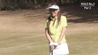 Golf MILF players, when they miss holes they have to nailed their opponents husbands. Real Japanese