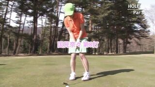 Golf MILF players, when they miss holes they have to nailed their opponents husbands. Real Japanese