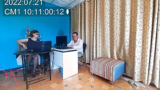 Office domination, Female Domination, Lady boss give vagina for cunnilingus with manager. Lady boss Boss and employee.