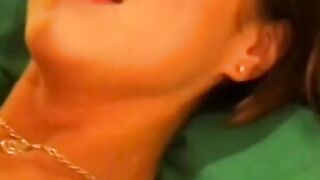 Big Boobed banged! Women end up finger and tongue fucking each other on the bed