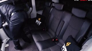 POUNDED! IN TRAFFIC hot Blondie Katy Rose Rough Drilled On
