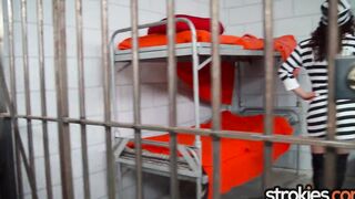 STROKIES Prisoner Liv Revamped jailed and freaky, trades hand job for release