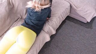 step milf inside pants aroused her step son and he banged! her