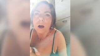 she gets excited looking at my dick