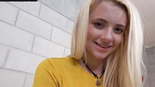 Tiny titties stepsis with huge butt riding her stepbro into point of view