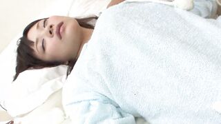 Japanese 18 year old went to make a rubs to her stepfather and ended up making him cum