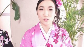 Hardcore Sex scene with several Young Japanese Geisha with old guys