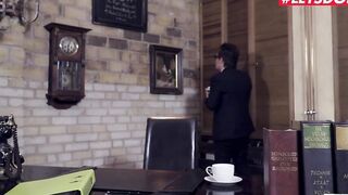 BumsBuero - Sophie Logan goddess German MILF Hardcore Vagina Screwed