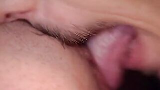 A young and eager thot inside a Goddess tape with Dark Haired Nipples