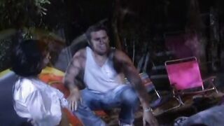 A scene full of lust with a babe and perverted big tit woman