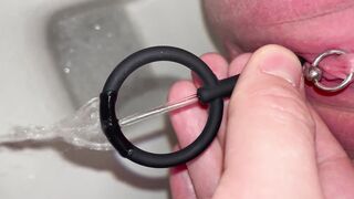 First time we use Vaginal Dilator for my Peeing