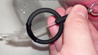 First time we use Vaginal Dilator for my Peeing