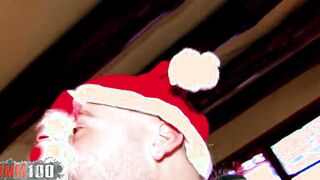 Lara Tinelli gets her booty pounded very rough by a perverted Santa : Max Cortes