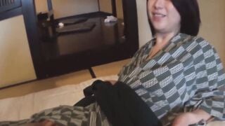 american gets his penis massaged by 2 chinese cunt with mouth before he fucks their tight pussies deep