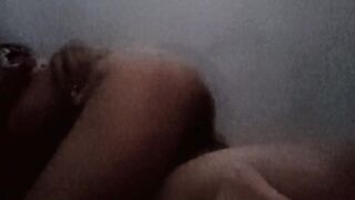 my step-daughter's friend stays home for the holidays and she knows very well how to fill me with joy real private sex