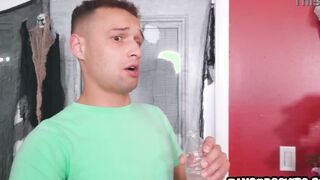 Blowing a famous social media influencer