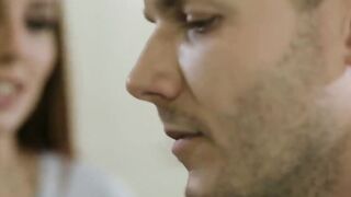 Ill dude makes red haired bff have sex with him
