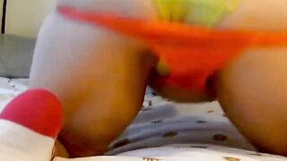 Fucking Myself After School Into Cummy Underwear