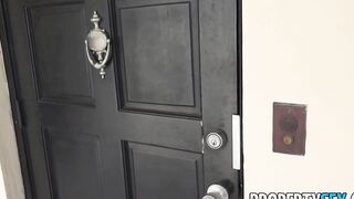 PropertySex Insanely Attractive Real Estate Agent Bangs her Client Bimbo two