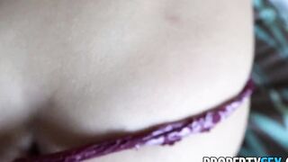 PropertySex Insanely Attractive Real Estate Agent Bangs her Client Bimbo two