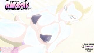 Android Quest For the Nuts Episode one Android 18 yo the Skank