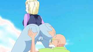 Android Quest For the Nuts Episode one Android 18 yo the Skank