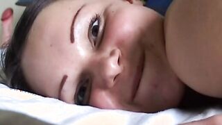 stepmom pulls down student's lingerie and plays with her ass hole