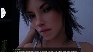 MILFY CITY - Sex tape #11 Sneaky At Night inside Stepsister room - 3d game
