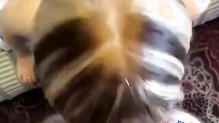 Miss Isakina. Room blowjob.