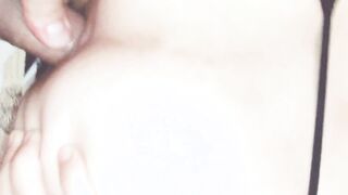 Fiance's booty is just made for huge penis anal