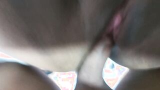 I eat her long butt while she moans with satisfaction and blows her finger bang - Part two - Real Private Sex Movie