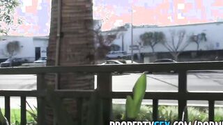 PropertySex - Young Real Estate Agent Fucking in Condo Homemade