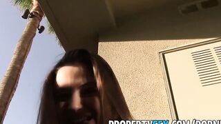 PropertySex - Young Real Estate Agent Fucking in Condo Homemade