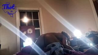 Slut inside Texas - More Jizzed Black Gets Creamy Cum Leaking Out