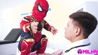Dwarf Spider-Man defeats clinics thief and Hottie Maryam blows his penis... Hero or villain?