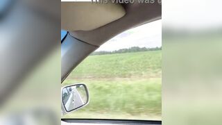 Fun Flirty Hand Job Driving Through the Country - Kate Marley