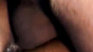 Wild black with super juggs ride a huge african penis
