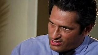 A film with a young skank likes sex with Dark Hair Creampie