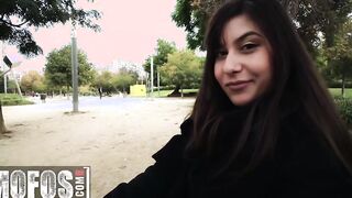 MOFOS - Cute Dark Haired barely legal Anya Krey Takes a Huge
