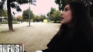 MOFOS - Cute Dark Haired barely legal Anya Krey Takes a Huge