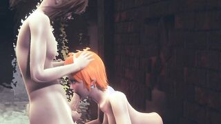 Ben 10 Animated - Gwen Bj and 3 way - Japanese eastern Manga Cartoon Video Game Porn