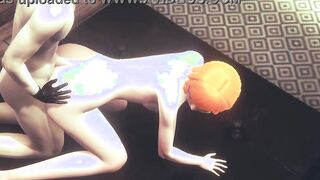 Ben 10 Animated - Gwen sixty-nine and anal - Japanese oriental Manga Animated Tape Game Porn