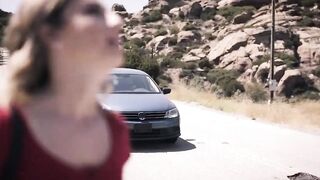 Blonde is banged! public by a stranger