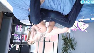 Camsoda - Bombshell Blonde Masturbates And Gets Banged By Big White Penis