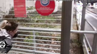 two Germans FUCKING at a Train Station!!